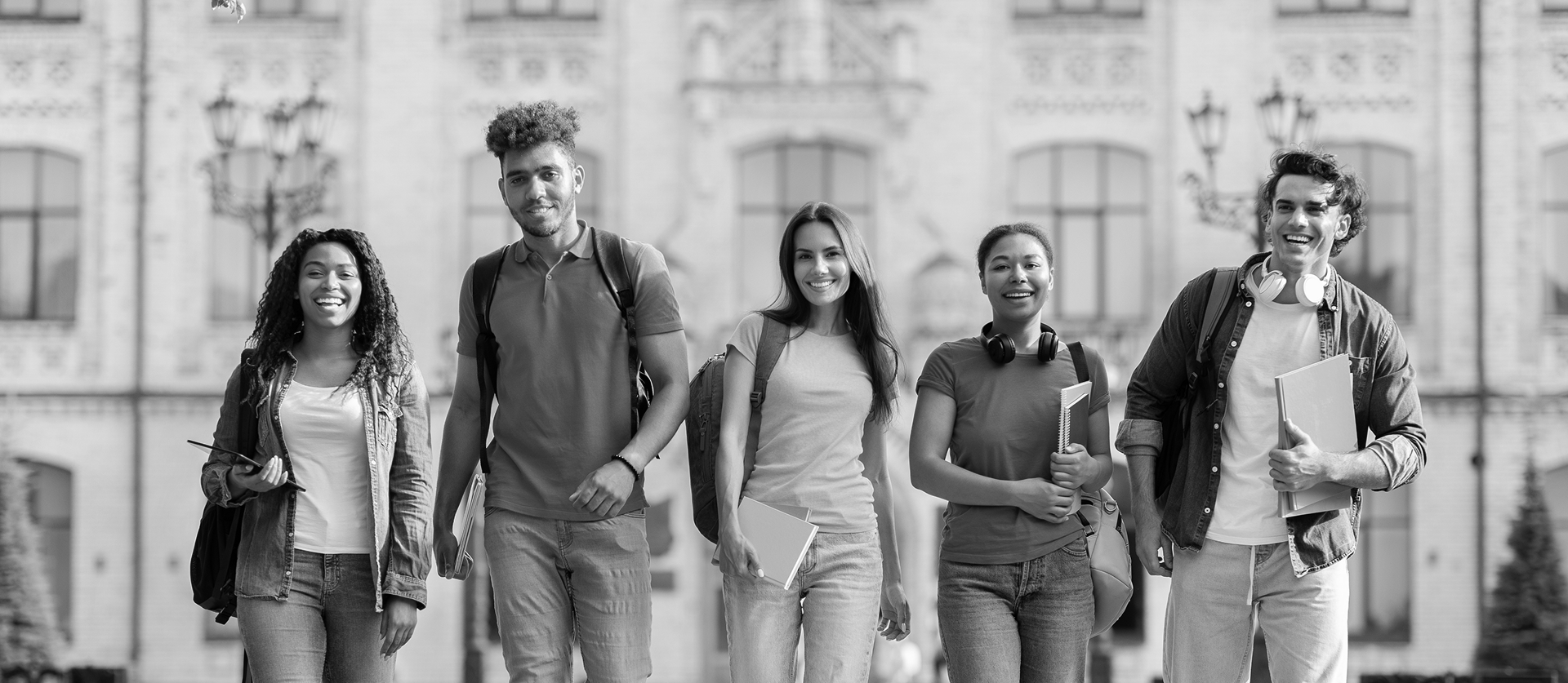 Students Walking
